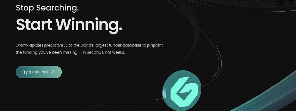 GrantX – AI-Powered Grant Discovery Platform screenshot